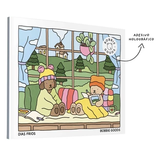 Dias frios (Fall-Winter) – Livro de colorir oficial Bobbie Goods em Oferta na Shopee