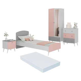 Quarto Infantil Completo com Colchão Incluso Doçura Multimóveis MP4332 em Oferta na Shopee