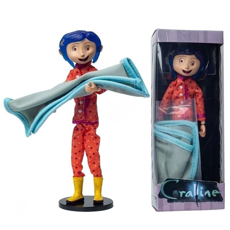 Neca Coraline & Secret Door Can Change Clothes Animation Doll