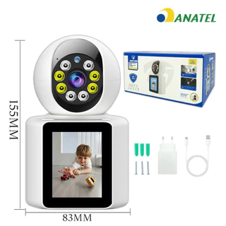 Câmera Wi-fi 4mp C/ Monitor Idosos e Crianças Com Vídeo Chamada MARISA em Oferta na Shopee