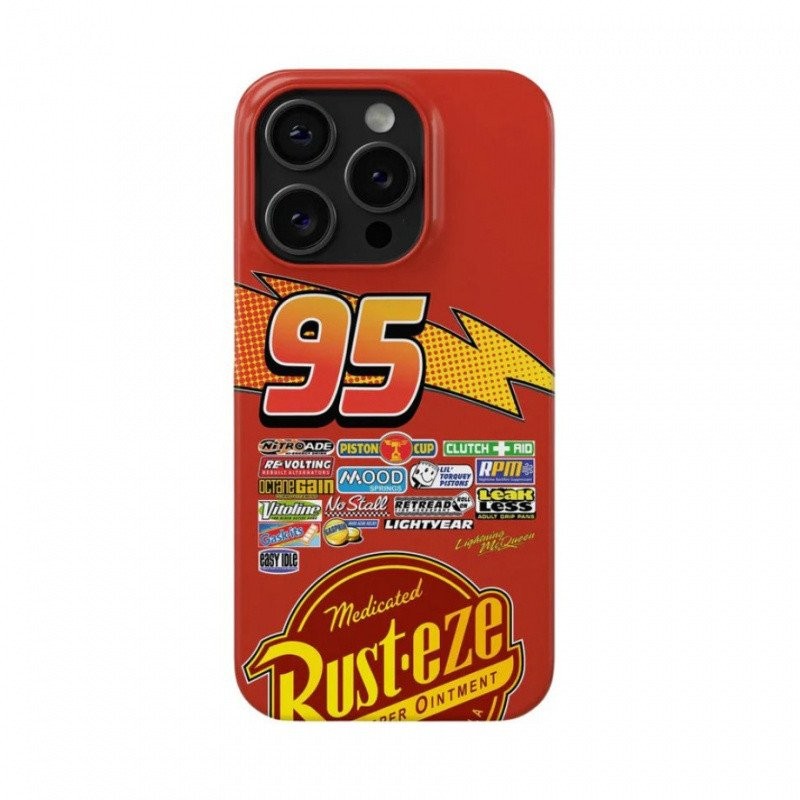 Capa de telefone para iPhone Corrida LIGHTNING MCQUEEN Capa de telefone para iPhone16PLUS/15/14/13/12/11 Capa de proteçã