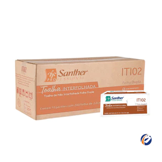Papel Toalha Interfolha 2 Dobras Folha Dupla ITI02 2.400 folhas Inovatta em Oferta na Shopee
