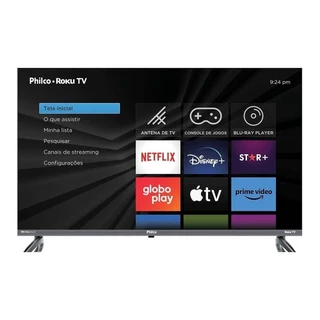 Smart TV LCD LED 32" Philco PTV32K34RKGB | Wi-Fi, Roku, Dolby, com 2 HDMI, 2 USB em Oferta na Shopee