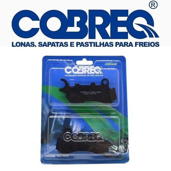 Pastilha De Freio Dianteira Honda Cg Fan 160 - Cobreq N-1882