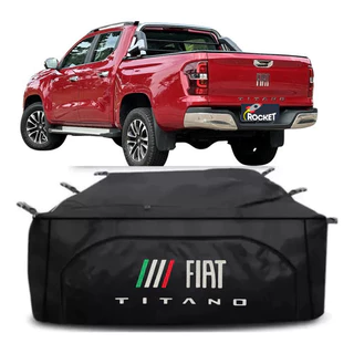 Bolsa Caçamba 840 Lt Fiat Titano 2025 Impermeável Bordado