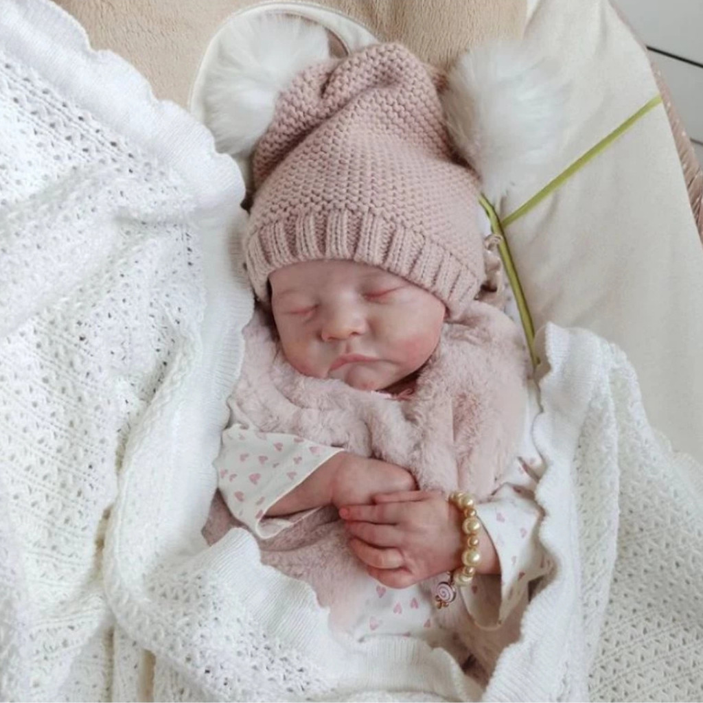 Bebê Reborn Bebê de Silicone New Happy Reborn Realista