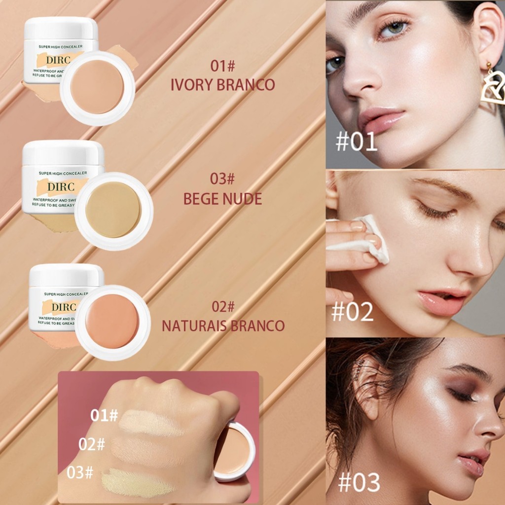 Creme Corretivo Hidratante Líquido À Prova D'água Cobertura Do Acne ...