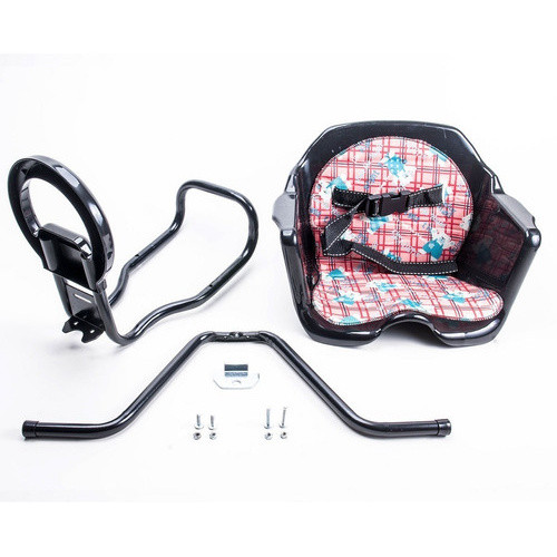 Cadeirinha Dianteira Luxo Pojda Preta