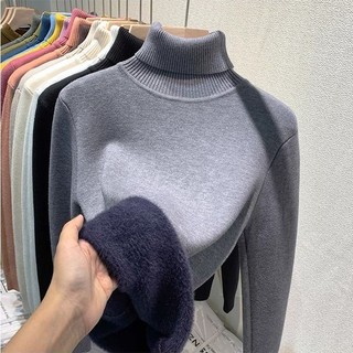 Um Novo Suéter Grosso De Gola Alta Para Mulheres No Inverno 2026 , Combinado Com Elegante top Térmico De Outono E — foto 7 — Achou Levou Brasil