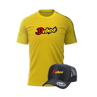 Kit Camiseta + Boné Deboxe Automotivo Brasilia Malha Premium 100% Algodão
