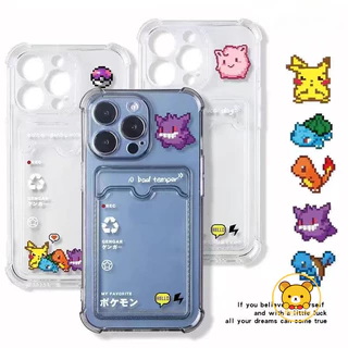 Capa De Telefone Carteira Pikachu Dos Desenhos Animados Para Xiaomi Poco X7 Pro X6 X5 X4 X3 NFC M6 M5S M5 M4 M2 F6 C61 C