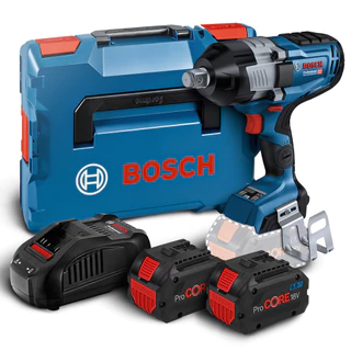 Chave de Impacto GDS 18V-1600 HC Bosch Brushless 3/4" + 2 Baterias 18v e Carregador 220V