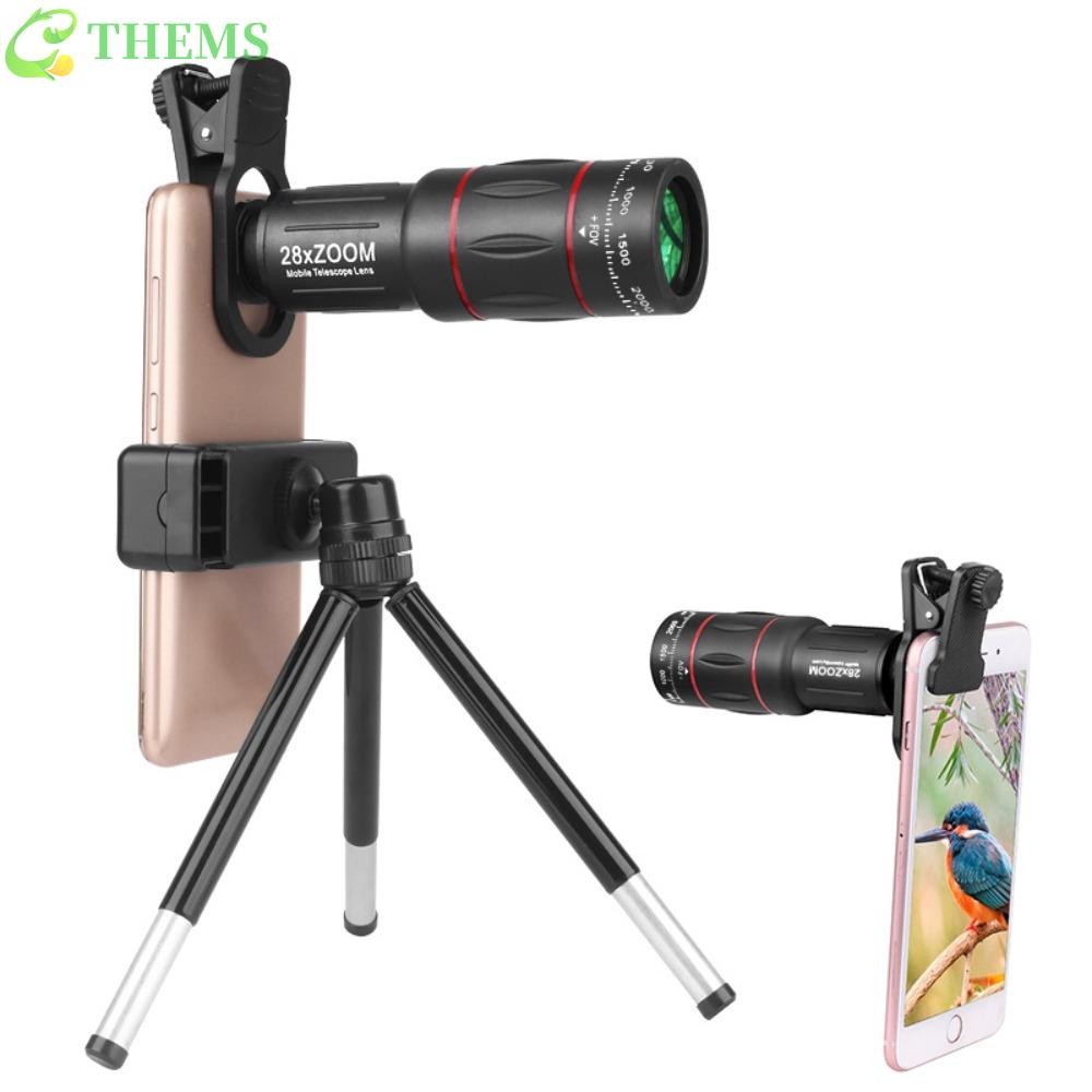 Lente De Telefone Celular Com Zoom Monocular THEMS , Óptica HD