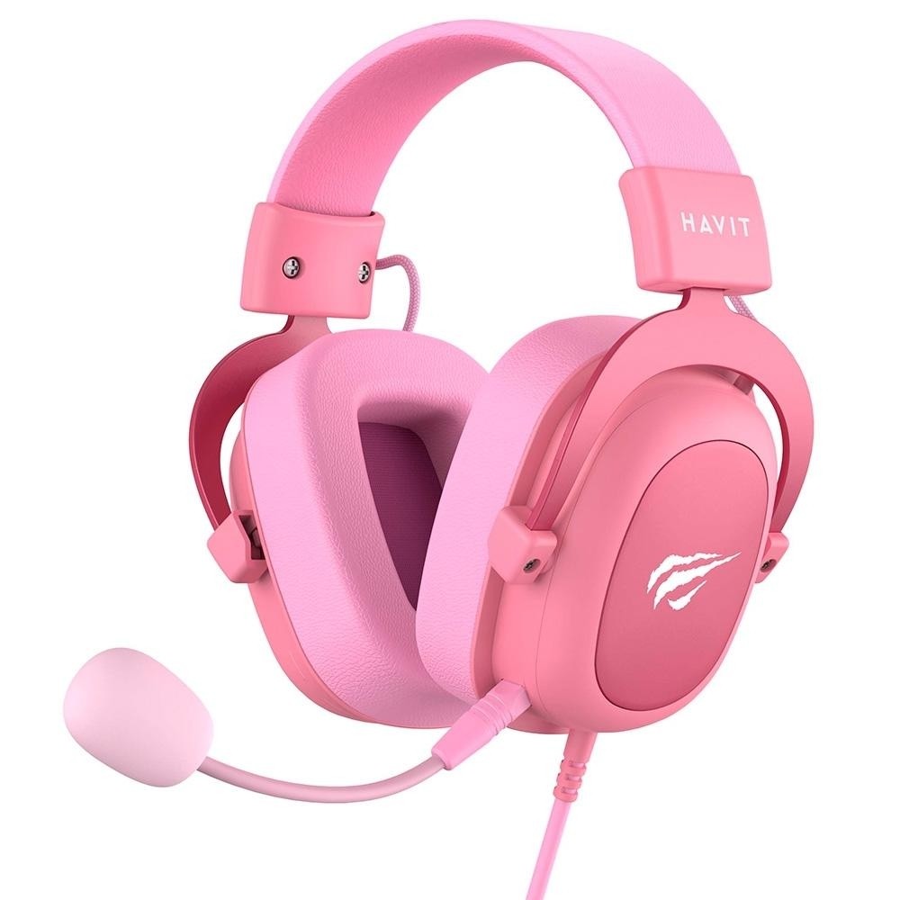 Headset Gamer Havit Drivers 53mm HV-H2002D Rosa