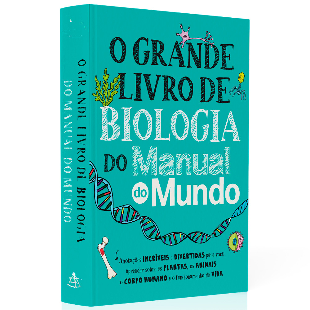 Grande Livro de Biologia do Manual do Mundo | Shopee Brasil