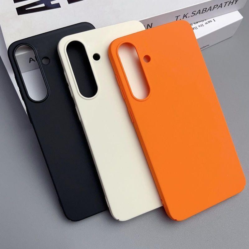 Capa Traseira Fina Fosca Para PC , Samsung Galaxy S25 S24 S23 Plus S23FE S24FE