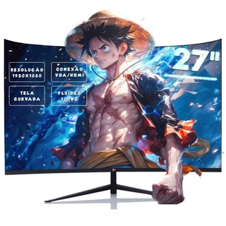 Monitor Gaming Series Tela Led Curva 27