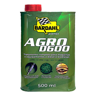 Agroprotetivo D600 Bardahl Para Diesel E Biodiesel 500 Ml