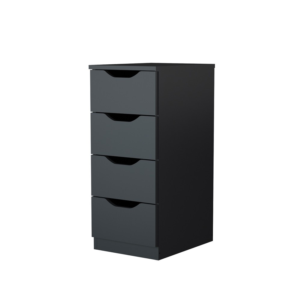 Gaveteiro Para Quarto E Escritório 4 Gavetas