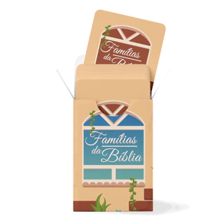 Jogo Bíblico de Cartas | Famílias da Bíblia - Penkal