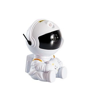Mini Luminária Astronauta Projetora Estrelada LED Luz Noturna com Efeitos de Nebulosa /Céu Estrelado — foto 3 — Achou Levou Brasil