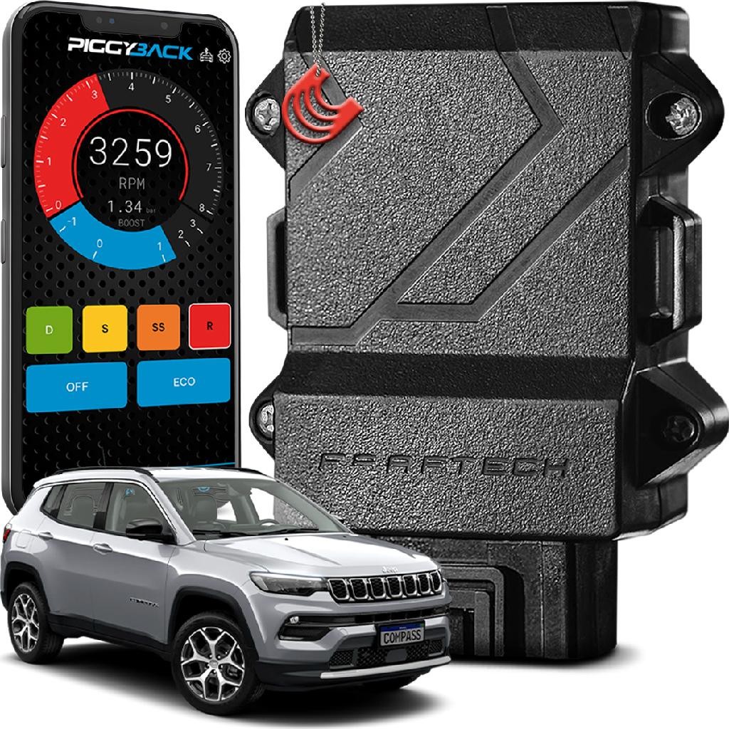 Chip para Aumentar Potência e Torque Compass 1.3 T270 Flex 2022 a 2025 ...