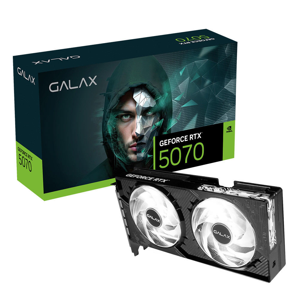Placa de Vídeo GALAX Nvidia RTX 5070 12GB GDDR7 192 Bits 57NON7MDBROC