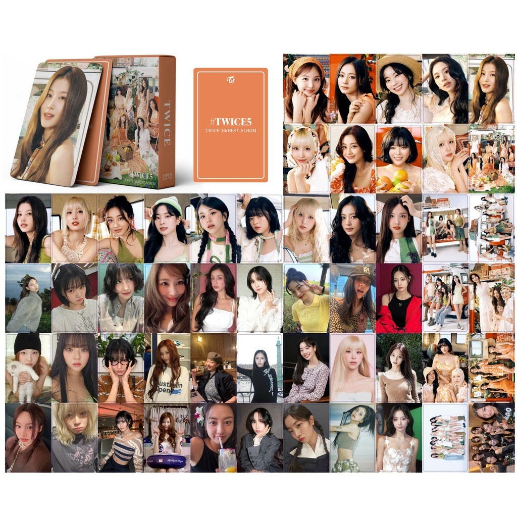 55pcs TWICE DIVE Lomo cards NAYEON NA the 2nd mini album With