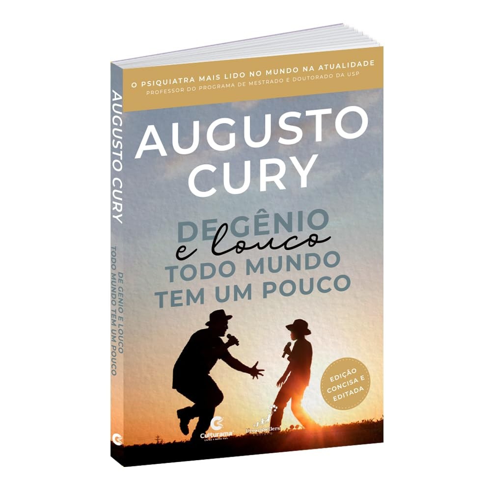 Livro De gênio e louco todo mundo tem um pouco: Augusto Cury | Shopee ...