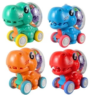 Brinquedo Carrinho Fricção Dino Com Luz Sortido - Castela