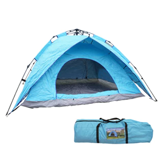 Barraca Pop Up para Camping 2x2m Azul Impermeável e Montagem Automática 4 pessoas em Oferta na Shopee