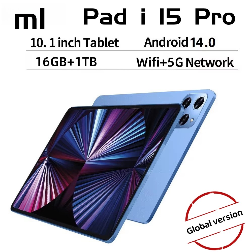 2025 edição Global Tablet Pad 15 Pro 11 Pólos HD Original 5G Wifi ...