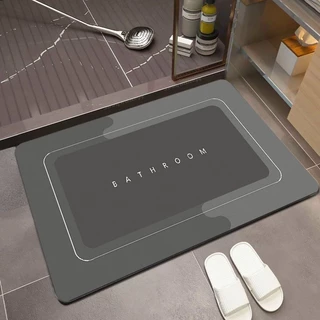 Tapete De Banheiro Absorvente Antiderrapante em Oferta na Shopee
