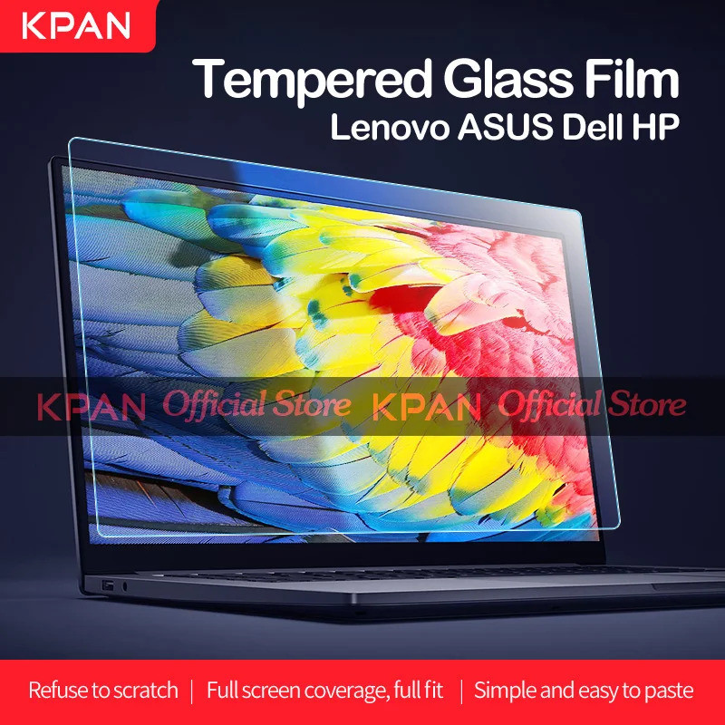 KPAN Filme de Vidro Temperado Universal HD Protetor de Tela para Laptop ...