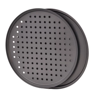 Conjunto de Forma de Pizza 2 Peças Aço Carbono AA 32Cm em Oferta na Shopee