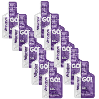 Gel Carb Go Recovery Atlhetica Energia Endurance Cx 10x30g em Oferta na Shopee