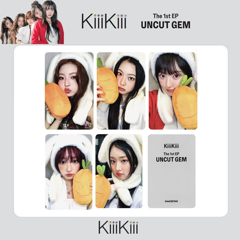 5-8pcs KIIIKIII UNCUT GEM Alumb WM SW MS Lomo Cartões Eu Dome