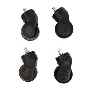 Acessórios de mala Rodas Rodas universais pretas Rotação de 360 ​​graus CODIGO:2233 em Oferta na Shopee