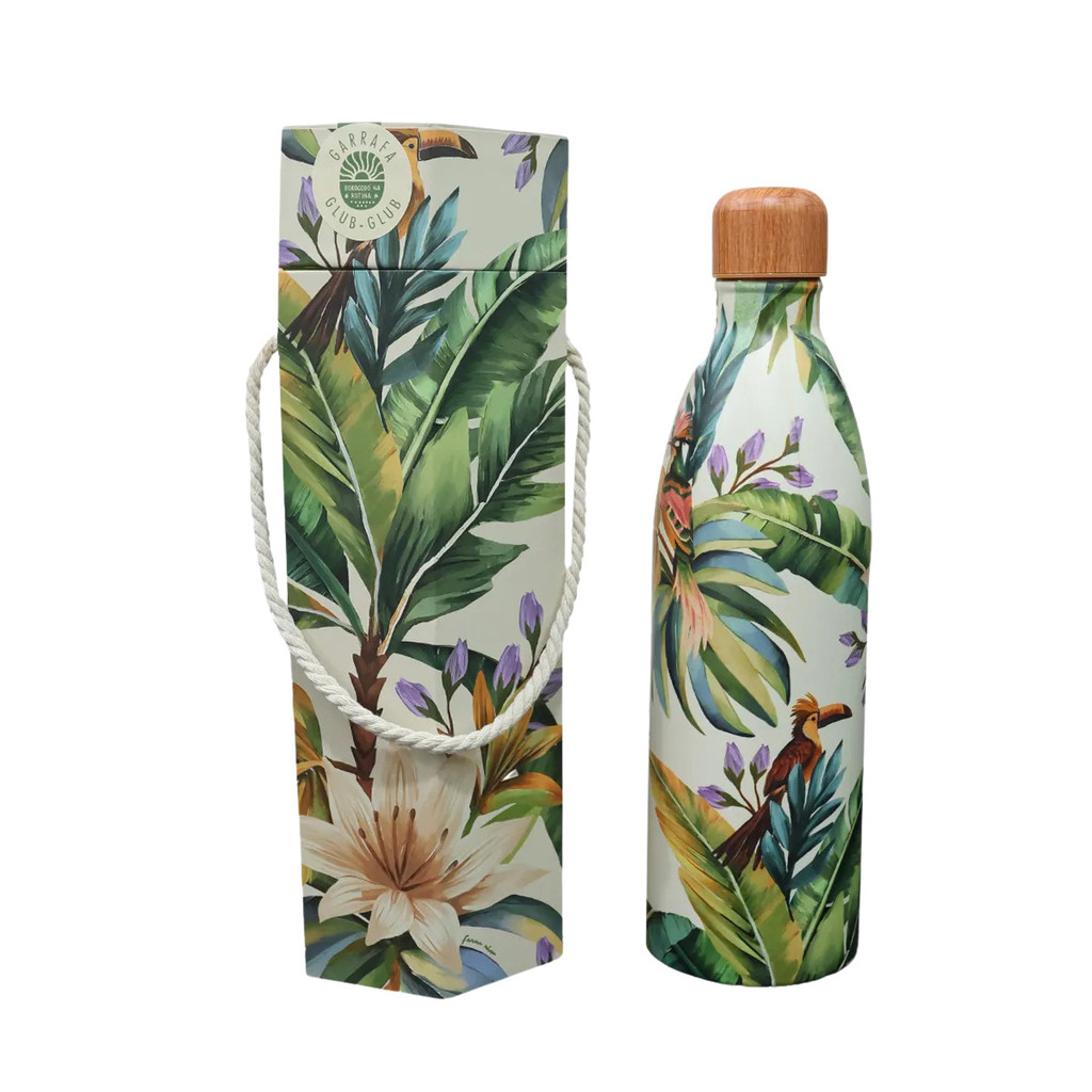 Garrafa Farm Rio Glub Glub 1l Estampada | Shopee Brasil