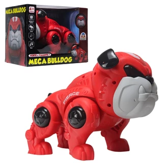 Brinquedo Robô Interativo Meca Bulldog com Som e Luz 1807 - Braskit