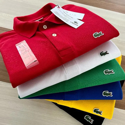 Camisa Gola Polo Lacoste 100% Algodão Envio em 24h!