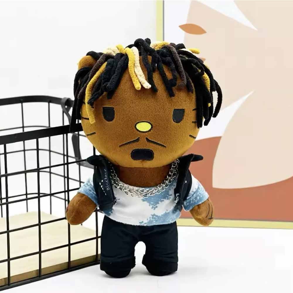 Juice WRLD × Hello Kitty Figurine Plush Doll | Shopee Brasil