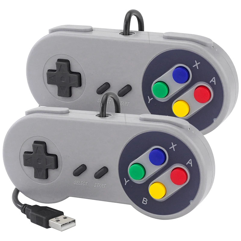 Controle Super Nintendo USB Joystick SNES Para Computador Jogos ...