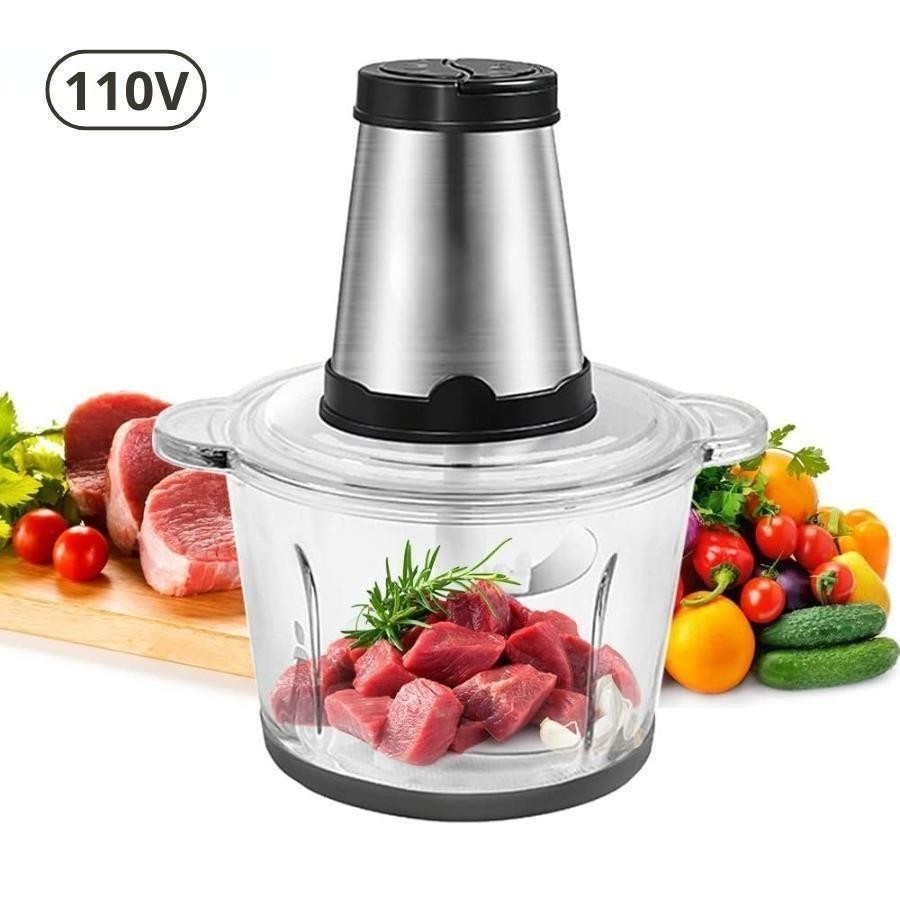 Processador De legumes e Moedor De Carne de 2L Elétrico 250W