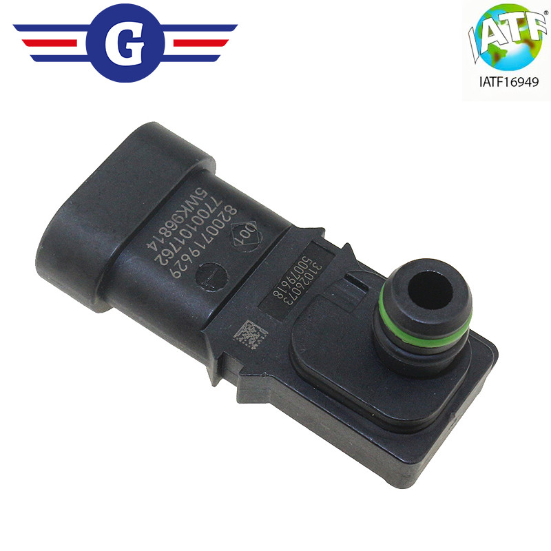 Capteur MAP Pression Admission 8200168253 - Compatible Renault Clio, Captur, Mégane, Scenic, Twingo, Nissan Qashqai, Juke, Dacia Duster, Logan