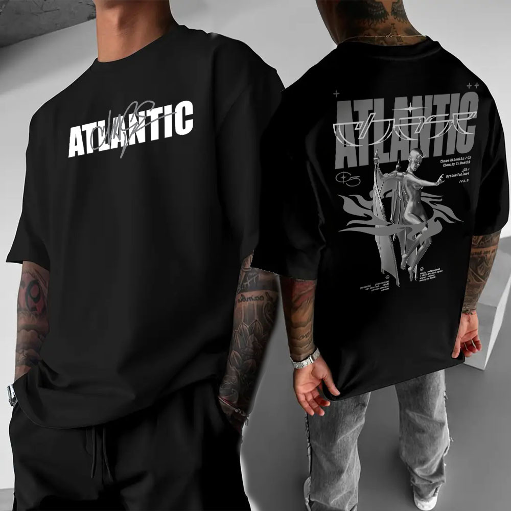 Camiseta Básica Algodão Chase Atlantic Banda Rock Style Masculina