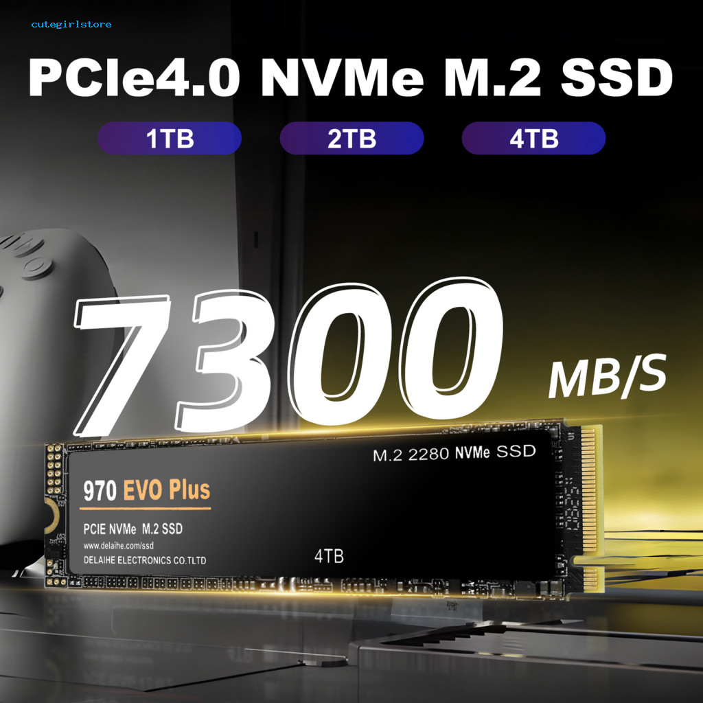 Hard Drive Laptop Ssd Fast Transfer 1/2/4tb 970 Evo Plus Pcie 4.0 Nvme ...
