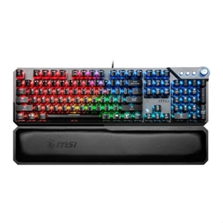 Teclado Mecanico MSI Vigor GK71 Sonic, RGB, Switch Vermelho, Preto, VIGOR-GK71-SONIC-RD-AM em Oferta na Shopee
