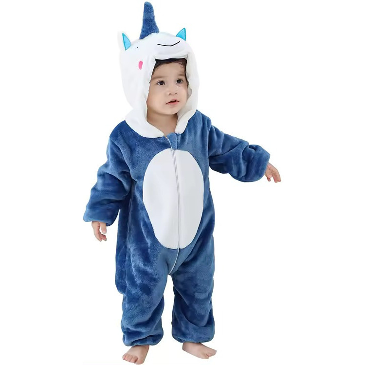 Macacão Fantasia Infantil Bebê Ursinho Unicórnio Gêmeos Menino e