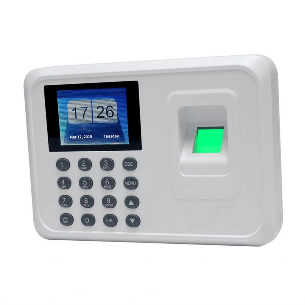 Intelligent Biometric Fingerprint Password Attendance Machine Employee ...